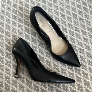 Kenneth Cole Black High Heels Pumps Well Worn